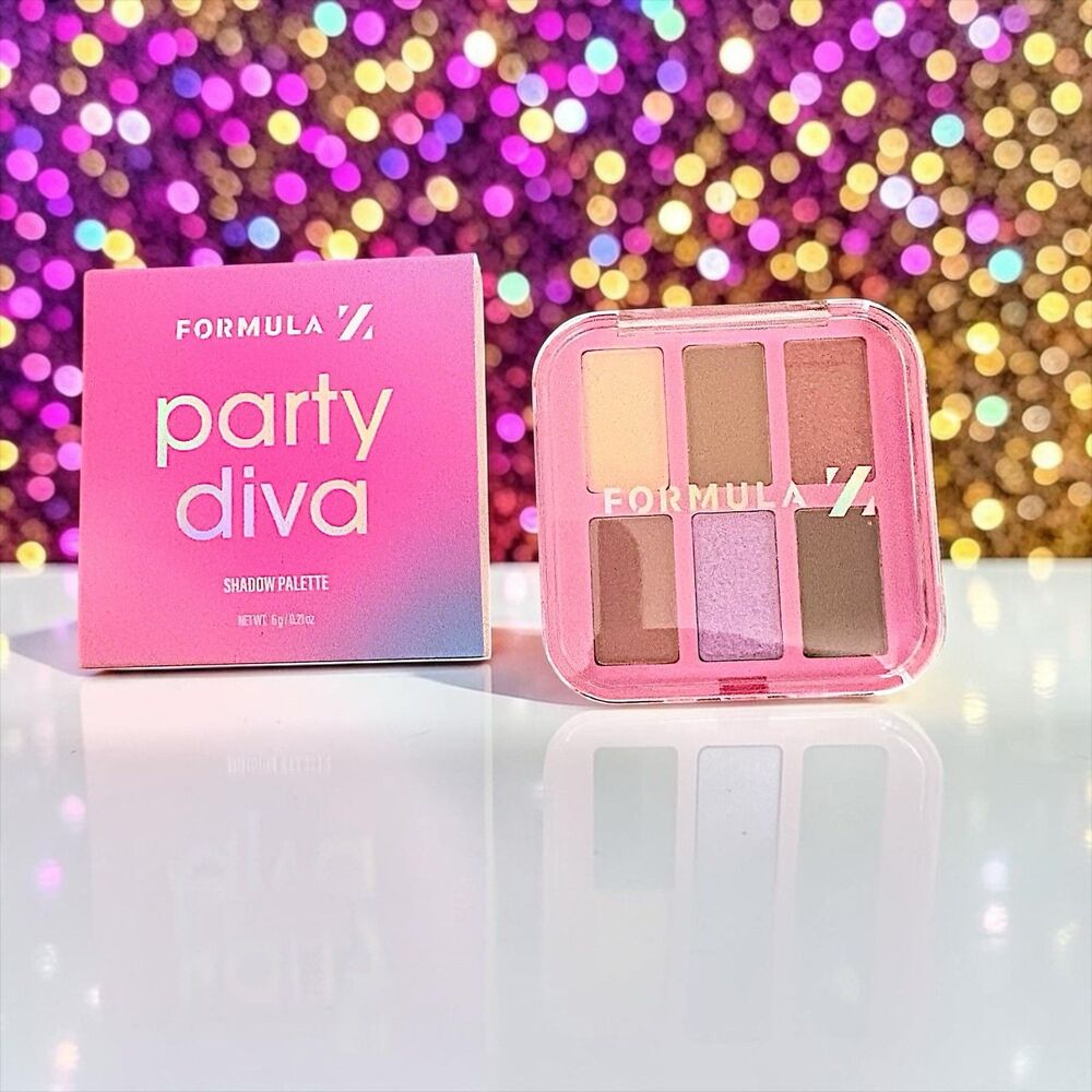 FORMULA Z Party Diva Eyeshadow Palette 0.21 oz NIB